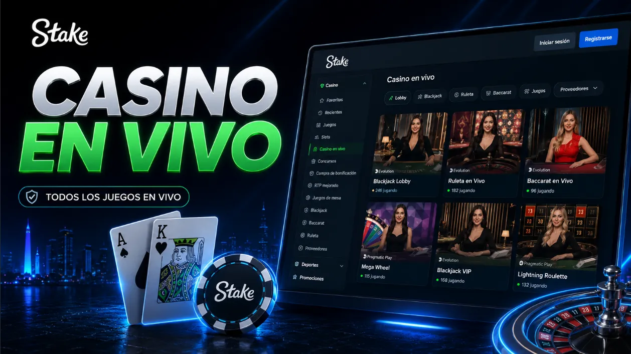 Casino en vivo de Stake