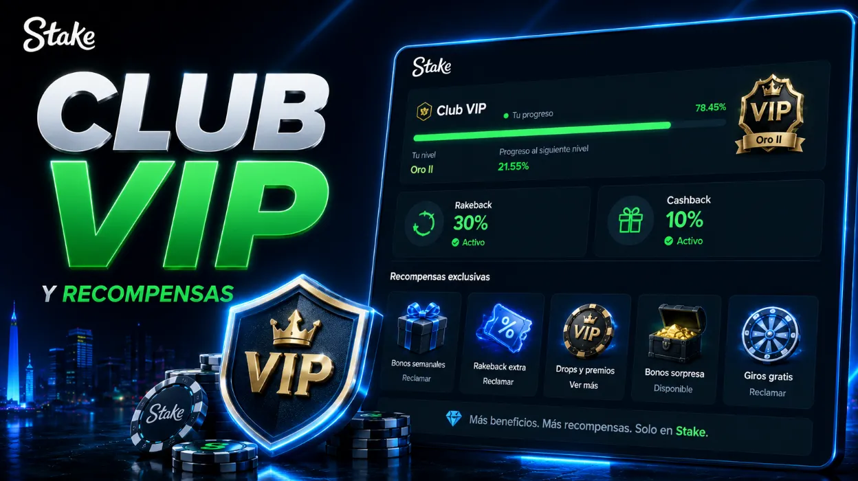 Club VIP y recompensas